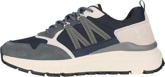 Lyle & Scott Lennox Sneakers Laag - Blauw - Maat 44
