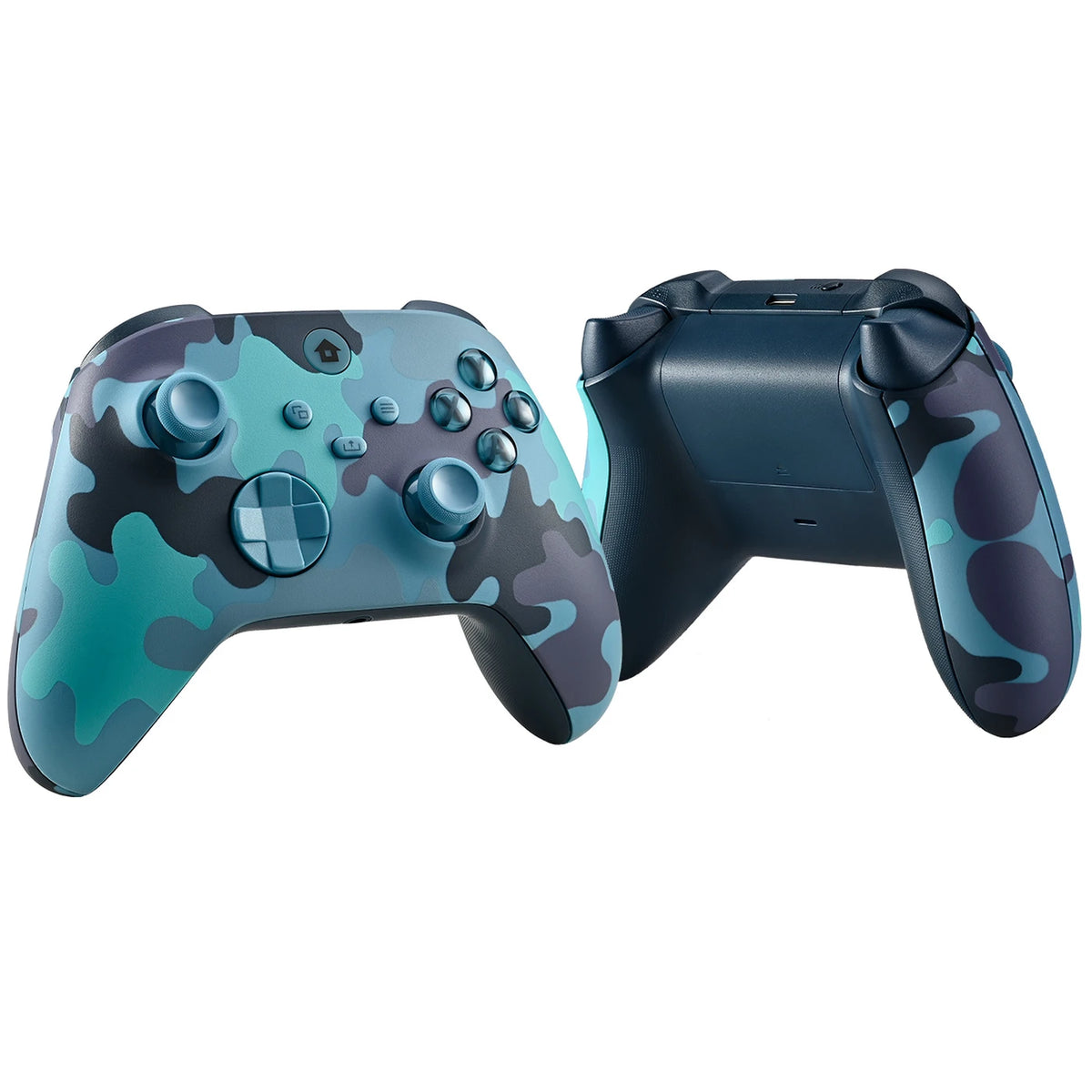 Rexsun WR007 Draadloze Gamecontroller - Camouflageblauw - 2.4G, Xbox One/PC, Trilfunctie