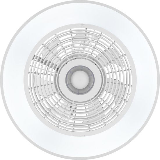 Brilliant Catania - Plafondventilator - LED 40W - CCT - 2700K-6500K - Dimbaar - ICRGB - Nachtlicht - Timer - Afstandsbieding - Wit