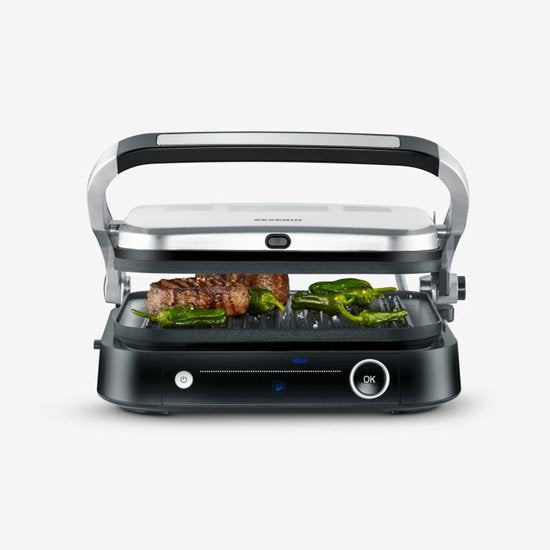 Severin KG2395 Contactgrill SEVINI Pro - 7 Automatische programma's - Antiaanbaklaag - tot 230 °C