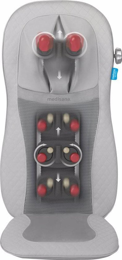 Medisana MCG 810 - Shiatsu - Massagekussen - 48W - Grijs