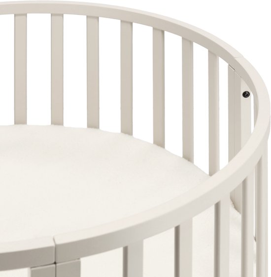 Puck Ronde Box - Oatmeal - Inclusief Matras