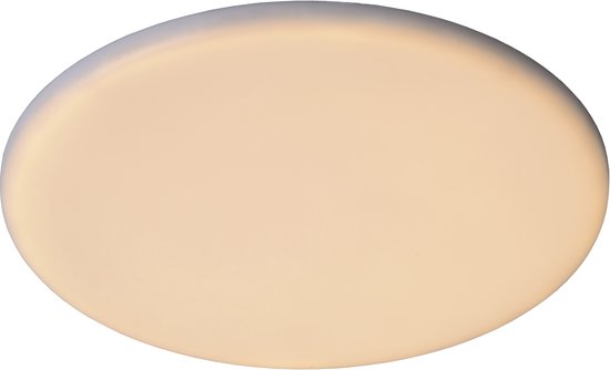 Lucide CERES-LED - Plafonnière (Plafondlamp) Badkamer - Ø 21,5 cm - LED Dimbaar - 1x30W 3000K - IP44 - Zwart