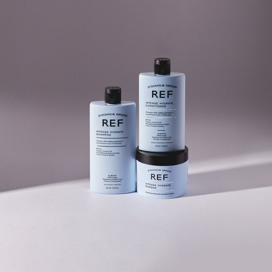 REF Stockholm - Intense Hydrate Shampoo - 1000 ml - Krullen - Haar - Droog haar shampoo - Shampoo