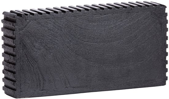 Light & Living Wandplank Gatura Mangohout, 40cm - Zwart