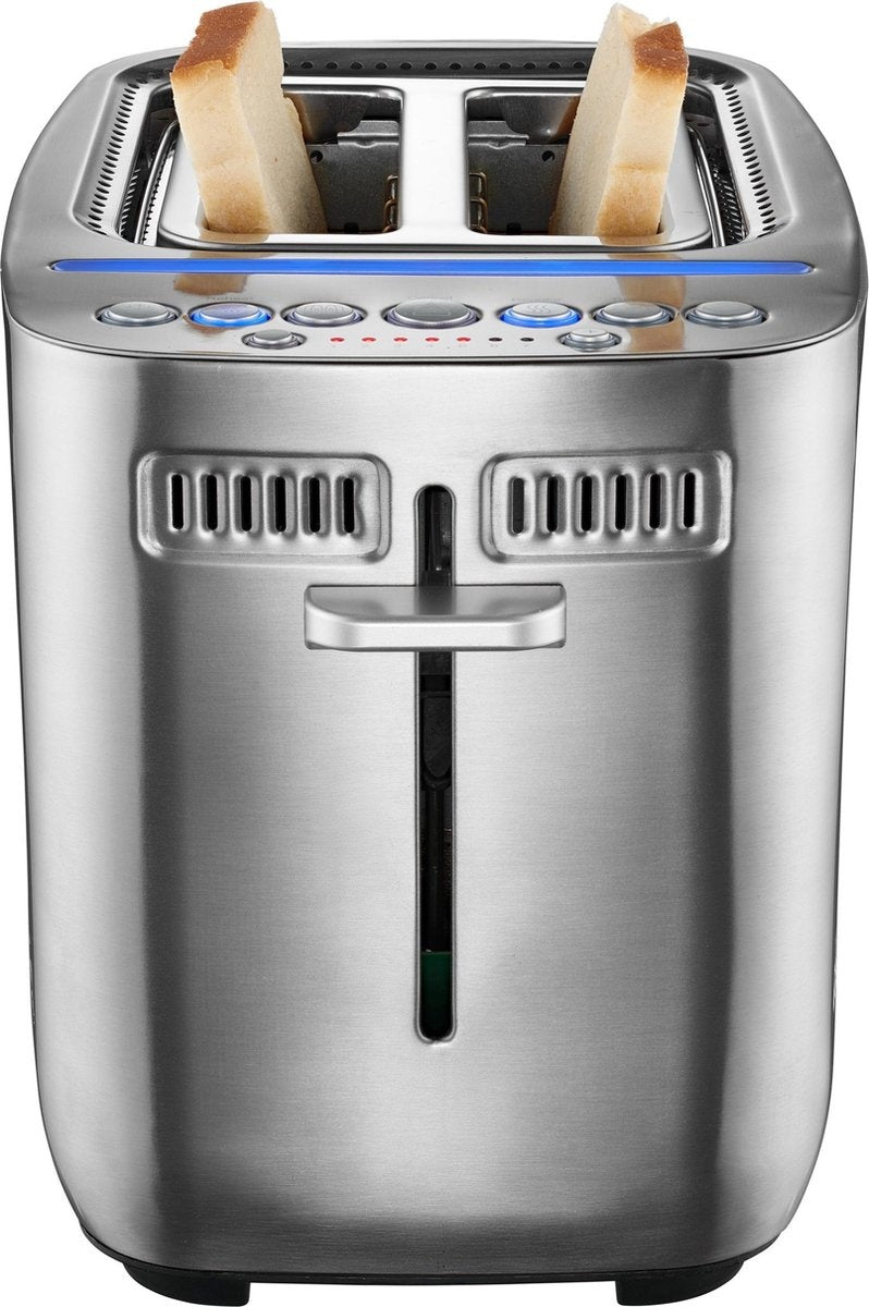 Solis Sandwich Toaster 8003 Toaster Broodrooster - Tosti Apparaat - Zilver