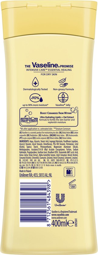Vaseline - Bodylotion - Intensive Care Essential Healing - 400 ml
