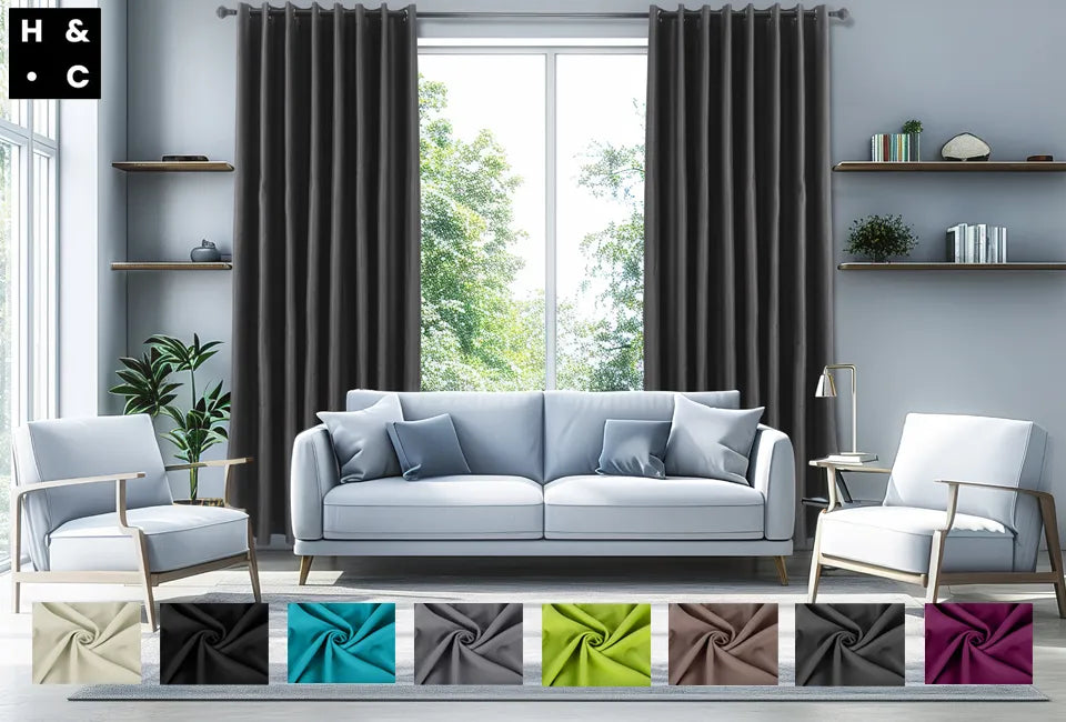 Home&Comfort Verduisterende Gordijnen - 3-laags - 95% Lichtwerend - 150/300 x 250 cm