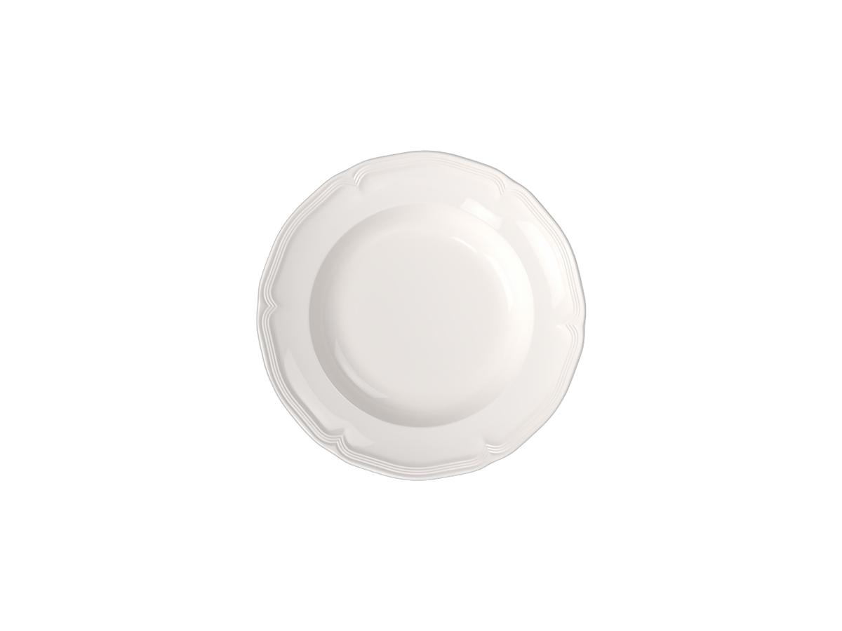 Villeroy & Boch Manoir Diep Bord - Premium Porselein - Ø 23 cm - Set van 6 - Wit