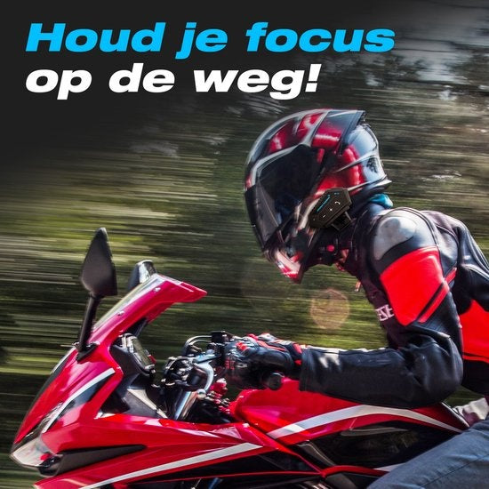 Garpex® Motorhelm headset - Bluetooth - Intercom Motor Helm - Headset - Speaker - Handsfree bellen - Eenvoudig in gebruik