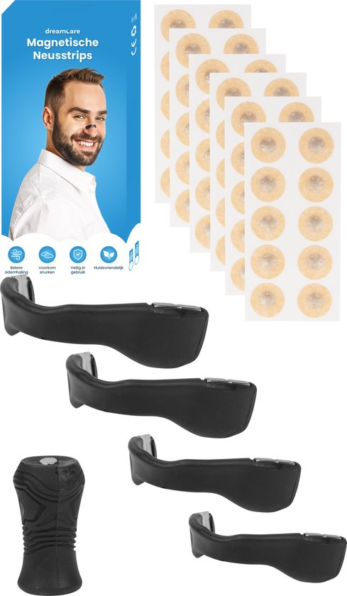 DreamCare Neusstrips Magnetisch - 30 Paar - Anti Snurk - Neuspleisters