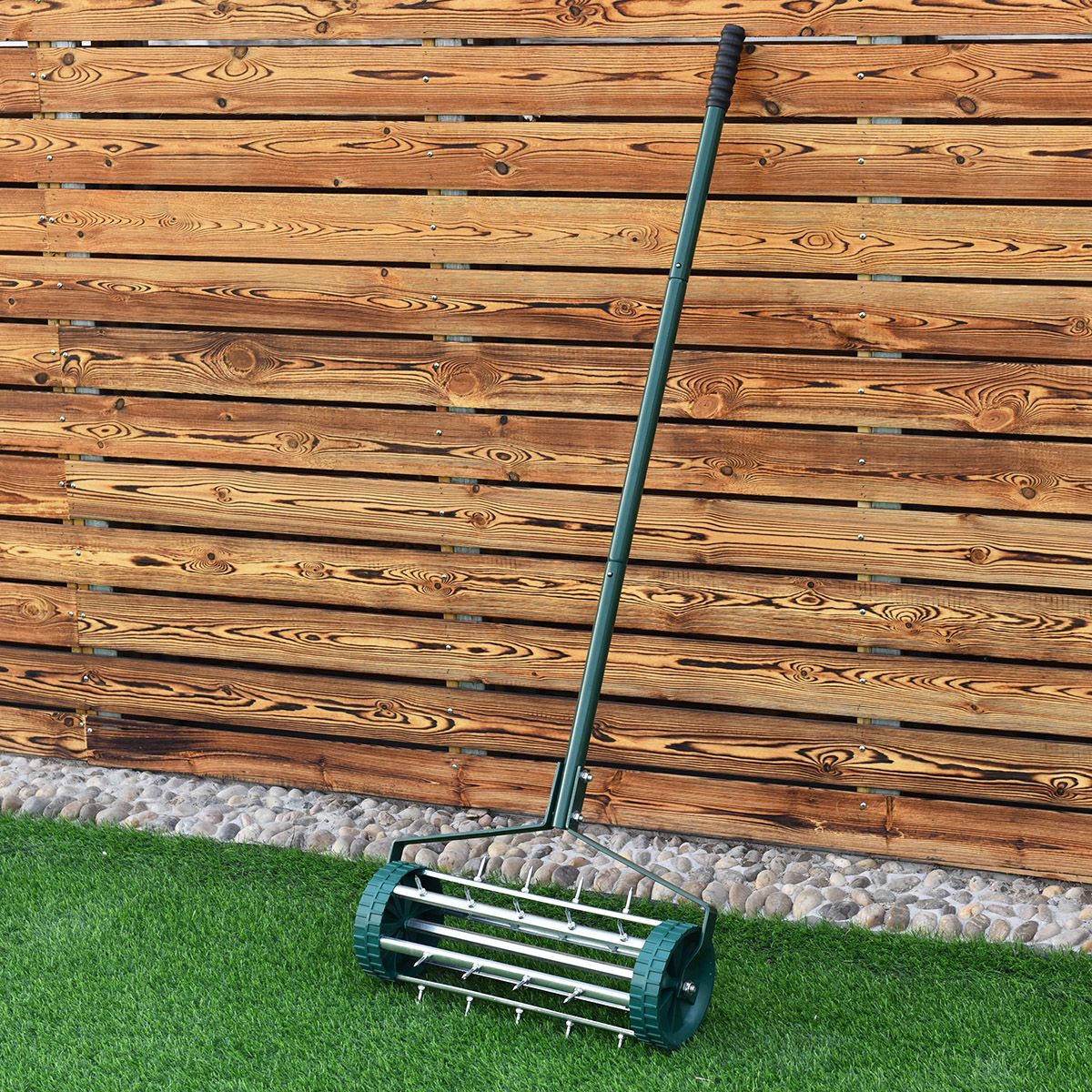 Coast Gazonroller - Handmatig - 45 x 21 x 126 cm - Groen