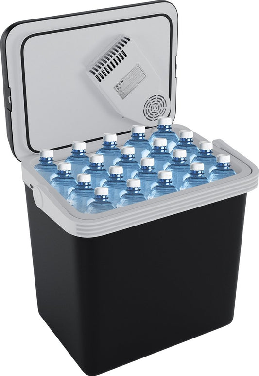 Auronic Elektrische Koelbox - Coolbox - 25L - 12V en 240V - Zwart