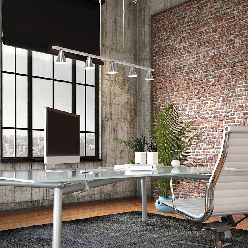 Steinhauer - hanglamp - Vortex - staal - metaal - design lamp - LED - 3066ST