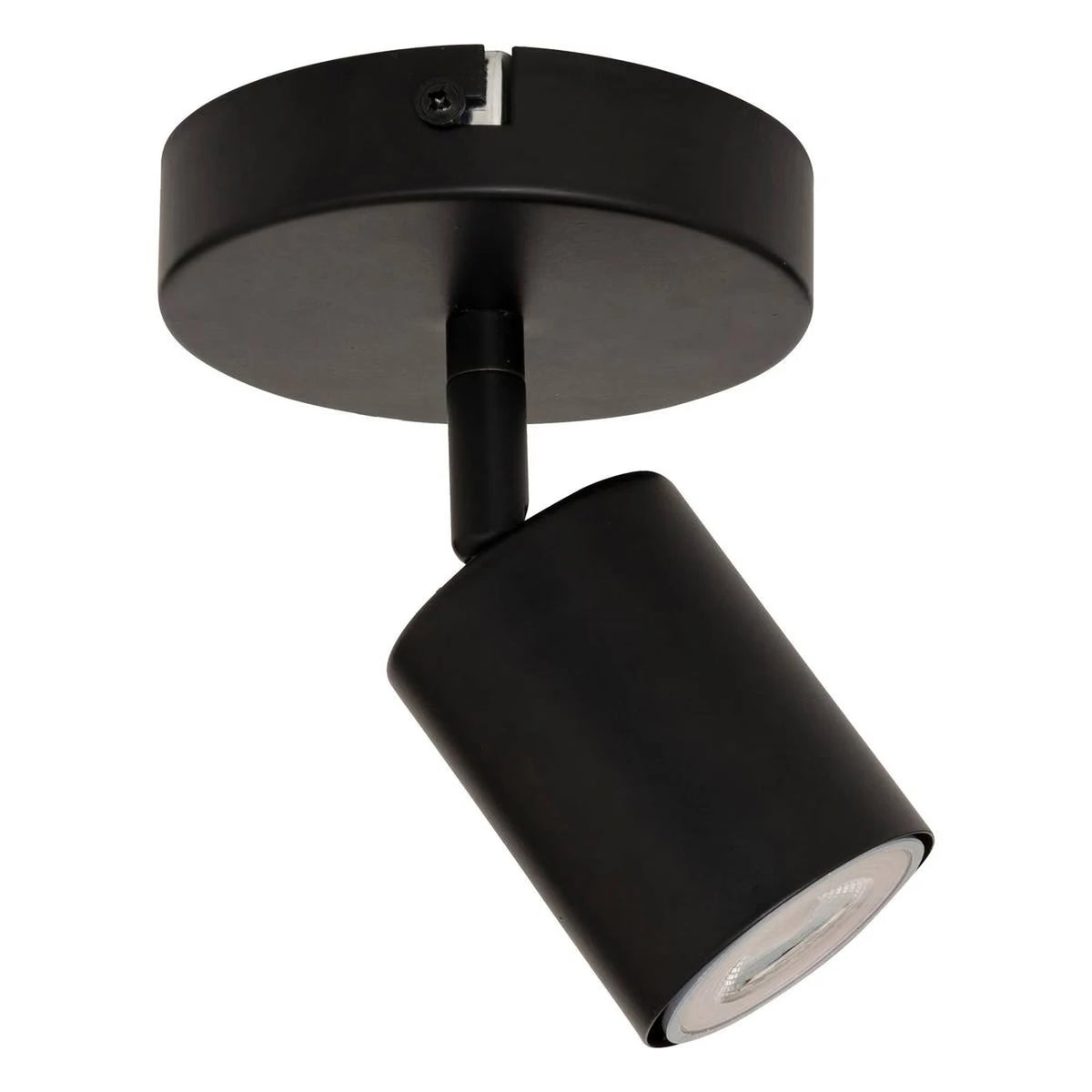 Atmosphera Vico Wandlamp - Zwart - Metaal - Verstelbare Spotkop - Ø10 cm