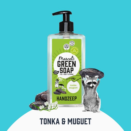 Marcel's Green Soap Handzeep - Tonka & Muguet - 500 ml