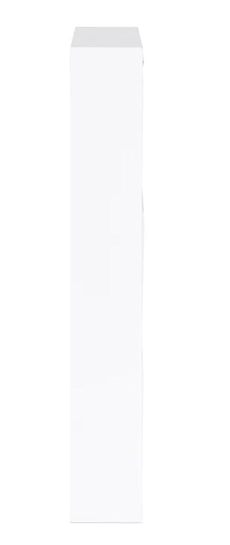 Bizzotto Eyvin schoenenrek drie vakken – wit – 50 x 15 x 106 cm