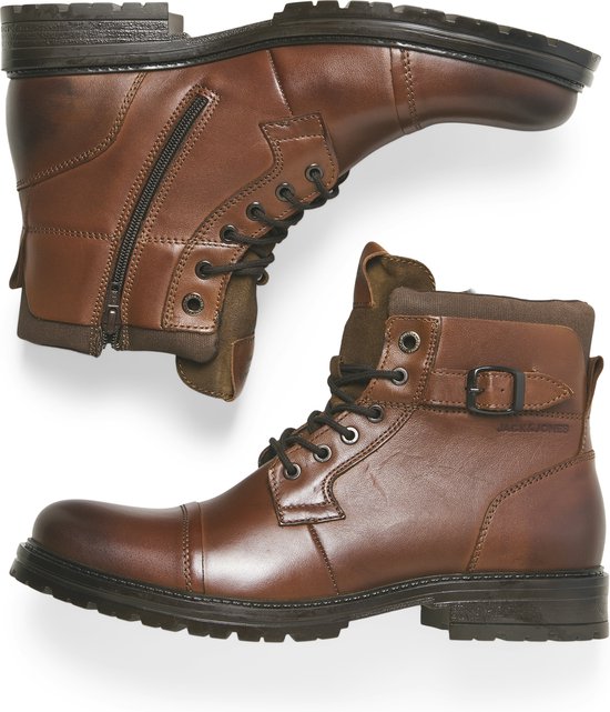 JACK&JONES - JFWDEXTER LEREN LAARS SN - Heren - Laarzen maat 41