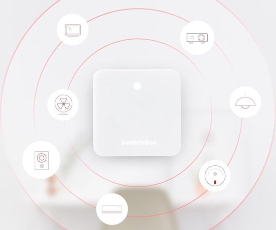 SwitchBot Hub Mini - Slimme afstandsbediening - Je telefoon als afstandsbediening