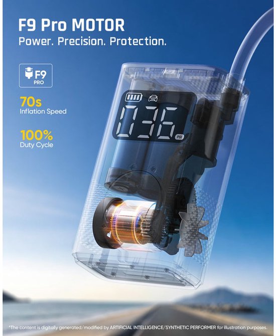 Fanttik - X9 Pro - Compressor
