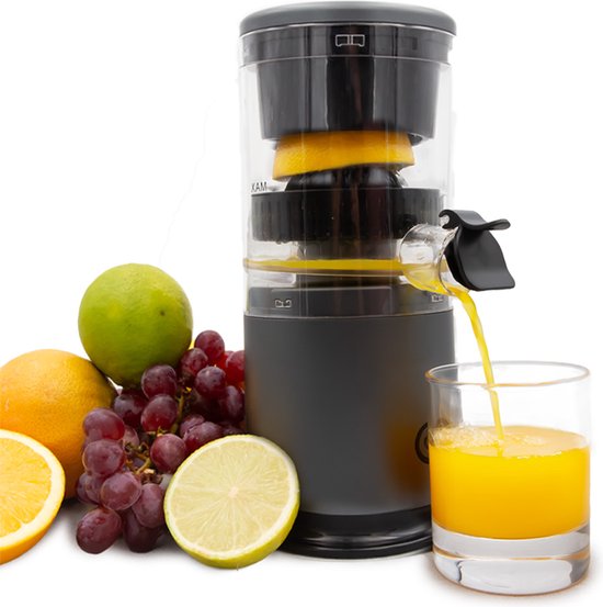 Livington JuiceBoost - draagbare sapcentrifuge op batterijen - 250 ml opvangbak - snoerloos - kleine sapcentrifuge - sapcentrifuge om mee te nemen - slow juicer voor fruit en groenten - vruchtensap