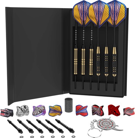 Dogma Premium Brass dartpijlen 6 stuks