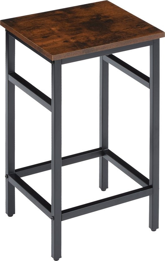tectake - bistrotafel Set / bartafel set Edinburgh industrial dark – 404306