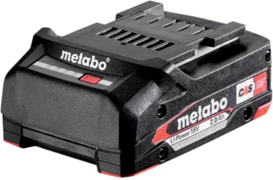 Metabo 625026000 Gereedschapsaccu 18 Volt 2,0 Ah Li-ion Luchtgekoeld