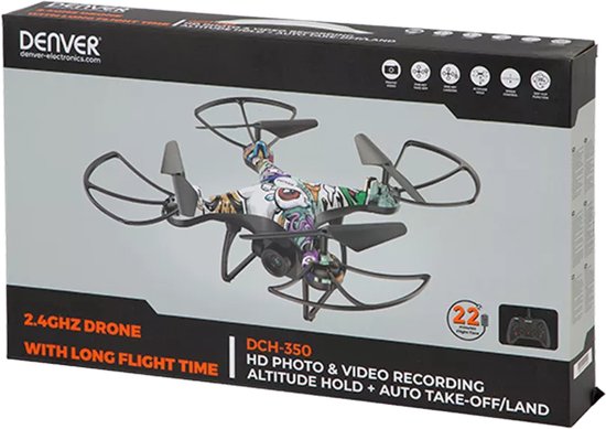 Denver Drone met Camera - HD Beeld - Mini Drone voor Volwassenen en kinderen - DCH350