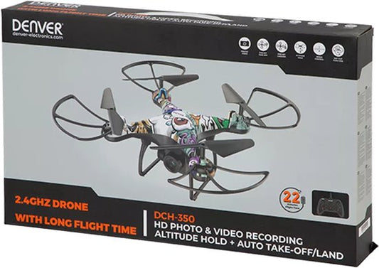 Denver Drone met Camera - HD Beeld - Mini Drone voor Volwassenen en kinderen - DCH350
