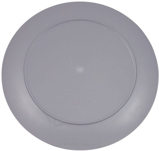 Bo-Camp - Servies - Renew - RPET - Grijs - 16 Stuks