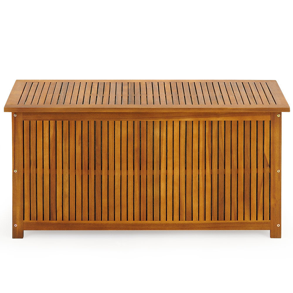 Casaria Tuinbox - Acacia Hout - Incl. Binnenzeil - 115 x 50 x 59 cm - Bruin