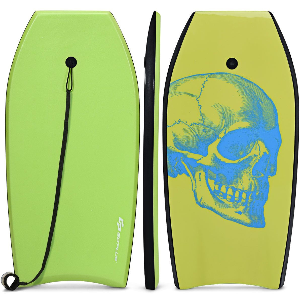 Coast Bodyboard - Lichtgewicht - Groen - 106 x 51 x 6 cm