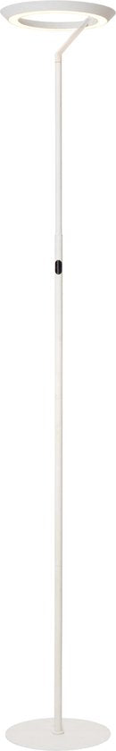Lucide CELESTE - Vloerlamp - Ø 28 cm - LED Dimbaar - 1x21W 2700K - Wit