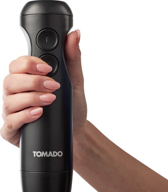 Tomado TSB3501B - Staafmixer set - Hakmolen - Garde - 350W - 2 snelheden - Zwart