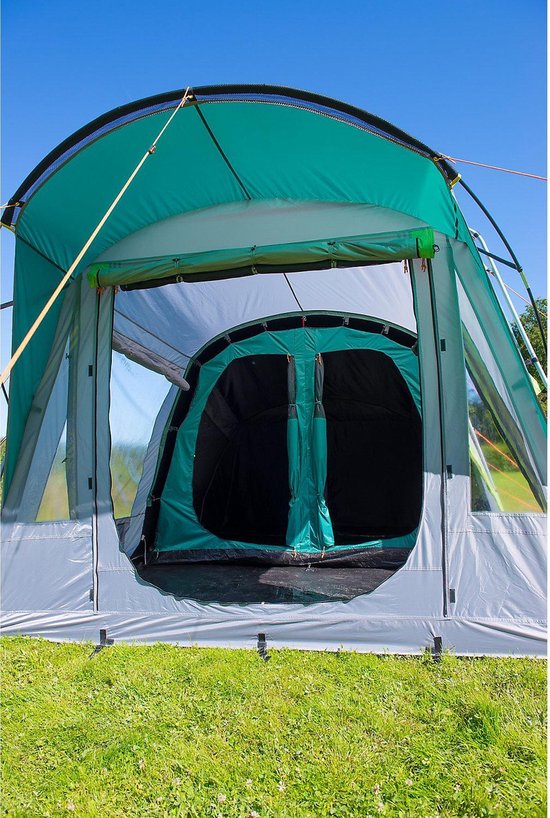 Coleman Oak Canyon 4 - 100% polyester - 4 personen - Grijs/Groen