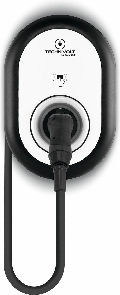 Laadstation TechniVolt 101 - 3-Fase - 11 kW - Type 2 - 5m Kabel