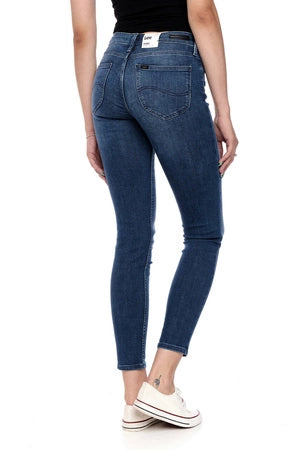 Lee Scarlett Skinny Jeans Donker Ely – Maat 27/33 – Nieuw met Labels