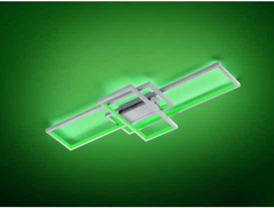 TRIO THIAGO - Plafondlamp - Antraciet - incl. 1x SMD 36 W - Snoerschakelaar - Zwenkbaar - FLEX - Connect