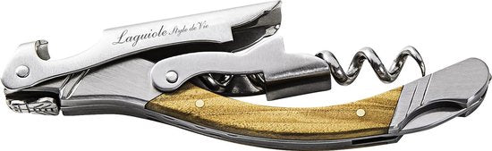 Laguiole Style de Vie Kurkentrekker - In giftbox - Olijfhout