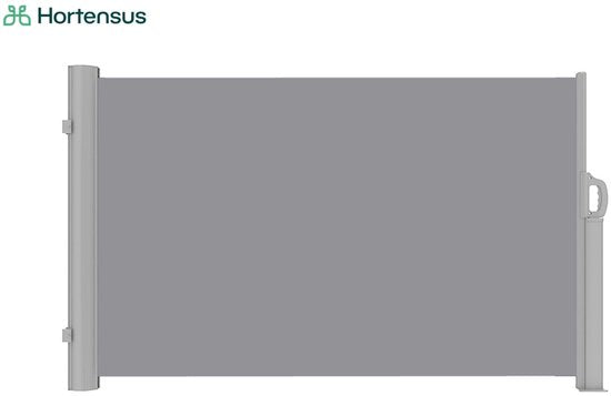 Hortensus - Uitschuifbaar windscherm in antraciet of beige van Hortensus - 180 x 300 cm - Beige