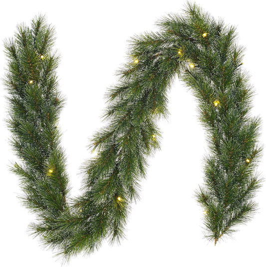Black Box Trees Glendon Guirlande met LED Verlichting - L270 cm - Groen