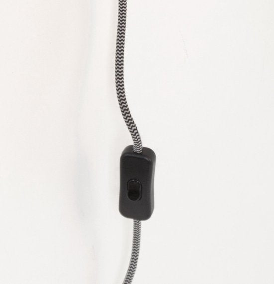 Wandlamp Mexlite Dion 7787BE bruin hout 30x28 cm met aan/uit schakelaar voor binnen Scandi-stijl