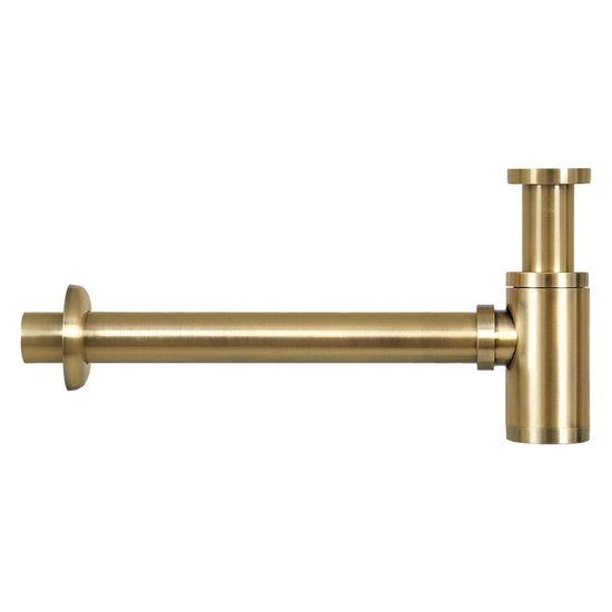 Differnz Helios fonteinset - 37,5x18,5x9,5 cm - Rechthoek - 1 kraangat - Recht matte gouden kraan - Mineraalsteen Marmer