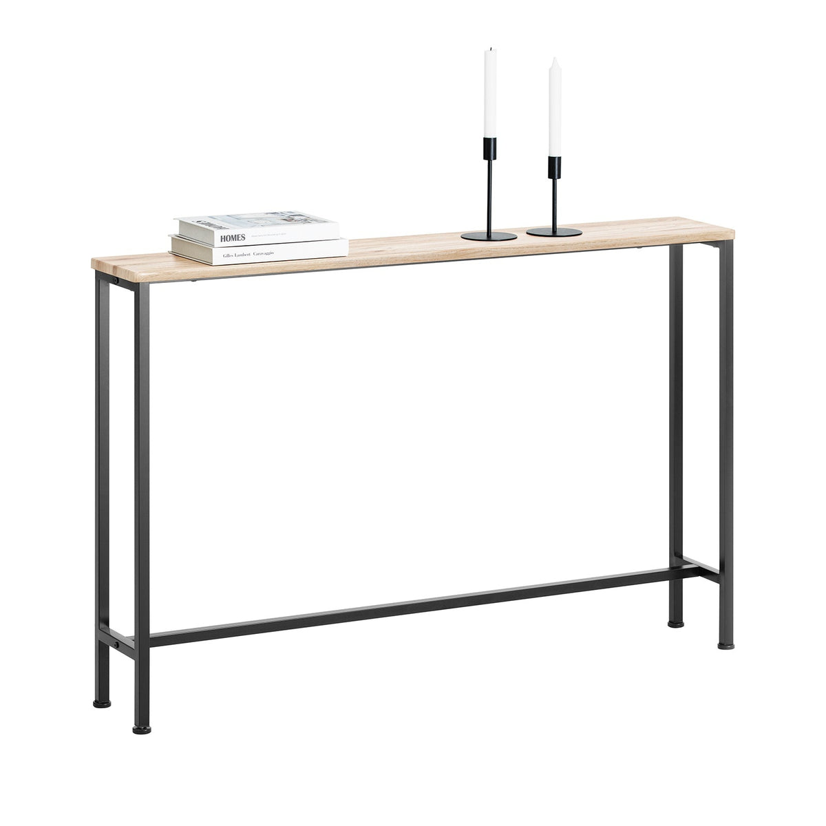 SoBuy Bijzettafel - Modern - Max. 50 kg - 120 x 20 x 80 cm