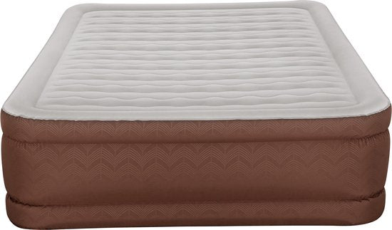 AlwayzAire Fortech Queen Luchtmatras met Ingebouwde Comfort Choice+ Dubbele Pomp 2,03 m x 1,52 m x 51 cm