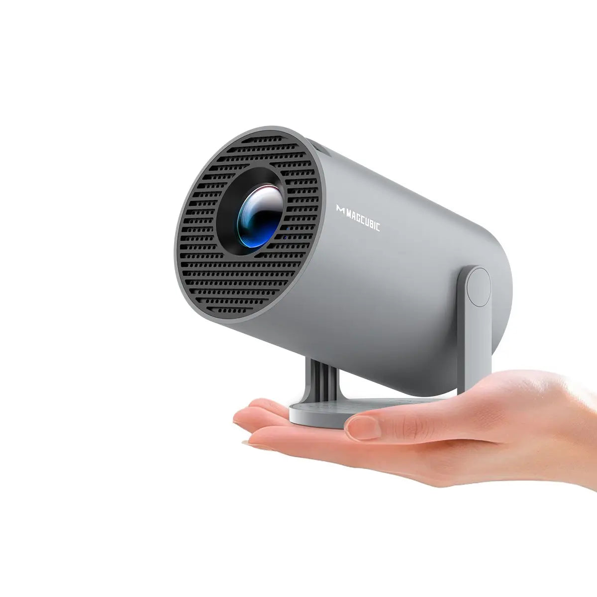 Magcubic HY300 Pro Mini Beamer met WiFi 6 en Bluetooth 5.4 - Android 14 - 290 ANSI - Grijs