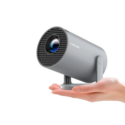 Magcubic HY300 Pro Mini Beamer met WiFi 6 en Bluetooth 5.4 - Android 14 - 290 ANSI - Grijs