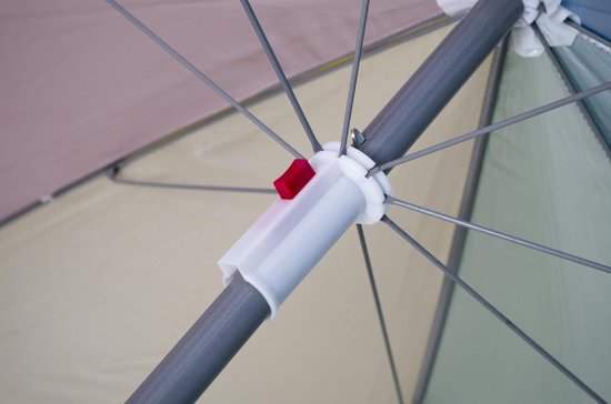Bo-Camp Parasol - Nylon - diam. 160 cm - Multi