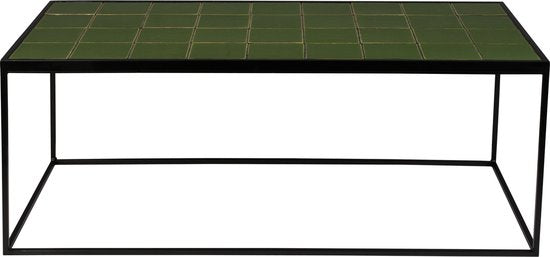 Zuiver Glazed Salontafel 93x42,5 cm Groen